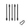 LiXiongBao 5 Pcs Tab S9 FE Pen Tips for Samsung Galaxy Tab S9 FE S Pen Nibs for Galaxy Tab S9 FE Stylus Pen Nibs Replacement