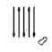Alovexiong 5 Pack Galaxy Tab S9 FE S Pen Nibs for Samsung Galaxy Tab S9 FE Stylus Pen Tibs Replacement for Samsung Galaxy Tab S9 FE Pen