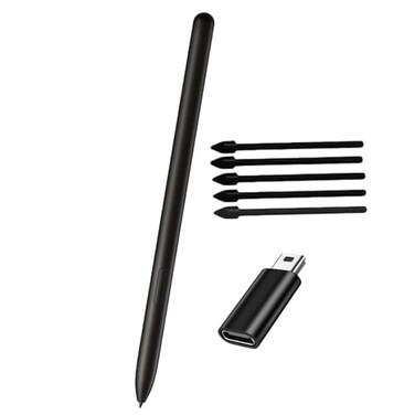 CaoXiong Galaxy Tab S9 Stylus Pen for Samsung Galaxy Tab S9S9 PlusS9 Ultra S PenTab S9Tab S9 Ultrawith Adaptors Black