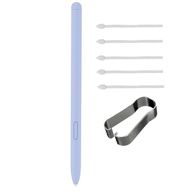 CaoXiong Tab S10 FE S Pen Replacement for Samsung Galaxy Tab S10 FES10 LiteTab S10 FE Stylus Pen Replacement for Galaxy Tab S10 FE S Pen with TipsNibs Ice Blue