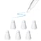 SIXFU Upgrade Covers for Apple Pencil Tips Suitable PaperLike Screen Protector Noise Reduction Accessories for Apple Pencil 2nd Generation 1st GenProUSBC iPencil tip6 PCS