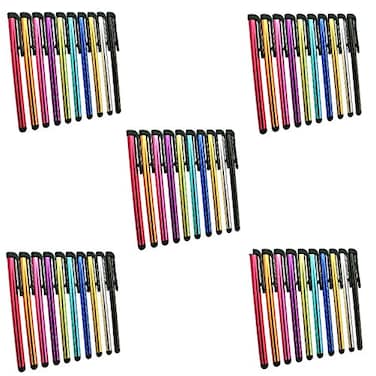 INNOLIFE Metal Stylus Touch Screen Pen Compatible with Apple iPhone 4 4S 5 5S 5C 6 6 Plus iPad Galaxy Tablet Smartphone PDA 100