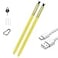 HQB-STAR 2 PCS Galaxy Note 9 Note9 Stylus S Pen Replacement for Samsung Galaxy Note 9 SMN960 Pen Without Bluetooth TipsNibsEject Pin Yellow