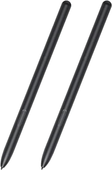 Peixiong 2 Pack Galaxy Tab S7 FE S Pen Replacement Stylus Pen for Samsung Galaxy Tab S7 Tab S7 FE SMT730 SMT733 SMT736B Stylus Pen Mystic Black