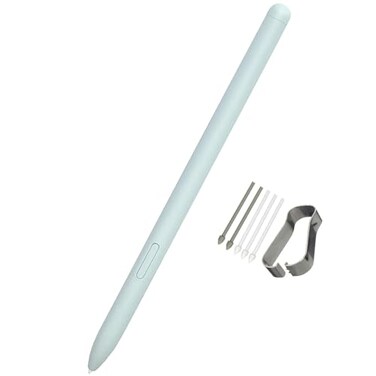 HQB-STAR Galaxy Tablet S9 FE S Pen for Samsung Galaxy Tab S9 FE S9 FE Plus Stylus Pen Replacement 5 Tips for Samsung Galaxy Tab S9 FE S9 S9 Plus S9 Ultra Stylus S Pen Mint