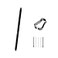 Alovexiong Galaxy Note 10 Stylus Pen Replacement for Samsung Galaxy Note 10 Note 10 Plus Note 10 5G Touch S Pen with Tips Replacement withoutBluetooth Black