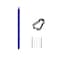 Alovexiong Galaxy Note 10 Stylus S Pen Replacement for Samsung Galaxy Note 10 Note 10 Plus Note 10 5G Stylus Pen with TipsNibsWithout Bluetooth SilverGlow