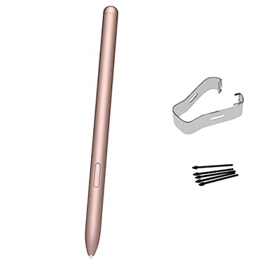 Peixiong Tab S7 FE Pen Replacement Pointer Stylus Pen for Samsung Galaxy Tab S7Tab S7 PlusTab S7 FE S Pen Stylus with TipsNibsMystic Pink