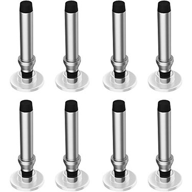 DK Exclusives Replacement Disc Tips High Precision Fine Point Round Disk for 2 in 1 Series Stylus Pen Clear 8 Pack