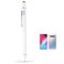 EVACH Stylus Pen for Samsung Galaxy Tab S Series 105 S4S5ES6 Pencil Rechargeable Digital Pencil with 15mm Ultra Fine Tip Stylus for Samsung Galaxy Tab S Series 105 S4S5ES6 White