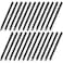 Flutesan 24 Pieces Replacement Stylus Pens LCD Board Pens for LCD Writing Tablet Drawing Pad Memo Message Boards Kids Adults Black