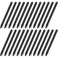 Flutesan 24 Pieces Replacement Stylus Pens LCD Board Pens for LCD Writing Tablet Drawing Pad Memo Message Boards Kids Adults Black