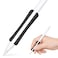 UPPERCASE NimbleGrip 2 Premium Silicone Ergonomic Dual Sided Grip Case Holder Comfort Sleeve Works with Squeeze DoubleTap and Wireless Charging Compatible with Apple Pencil Pro 2nd Gen and USBC Black
