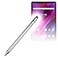 BoxWave Stylus Pen Compatible with Lenovo Tab K10 ZA8N AccuPoint Active Stylus Electronic Stylus with Ultra Fine Tip Metallic Silver