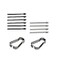 MBpartsactiva 2 Pack Stylus s Pen NibsTips Replacement for Samsung Galaxy Note 20Note 20 Ultra nibsBlack