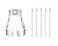 WZF 5PCS OEM Tab S9 S Pen TipsNibs Replacement for Samsung Galaxy Tab S9 Ultra S9 Plus S9 FE Stylus Pen Nibs Soft Silicone Tips 5PCS OEMWhite