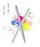 Luntak Stylus Pen for iPad LUNTAK Stylus Pens for Nintendo SwitchAppleiPhoneIpad proMiniAirAndroidMicrosoftSurfaceAll Capacitive Touch Screens Universal with 4 Replacement Tips Purple and Silver