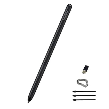 CaoXiong Galaxy Z Fold 435 S Pen Fold Edition for Samsung Galaxy Z Fold 345 Stylus PenEJPF946BBEGUSwith Replacement TipsNibsBlack
