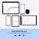 OASO Stylus Pen for Touch Screens Disc Tip Magnet Cap Styli Pencil Compatible with Apple iPad proiPad 6789iPhoneSamsung Galaxy Tab A7S7Fire HD 7810 Plus TabletAll Touch Devices