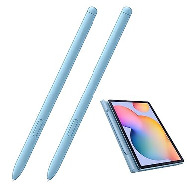 Dogxiong 2 Pack Galaxy Tab S6 Lite Pen Replacement for Samsung Galaxy Tab S6 Lite S Pen Stylus Pen Replacement Angora Blue