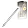 BoxWave Stylus Pen Compatible with Google Pixel Fold AccuPoint Active Stylus Electronic Stylus with Ultra Fine Tip Metallic Silver
