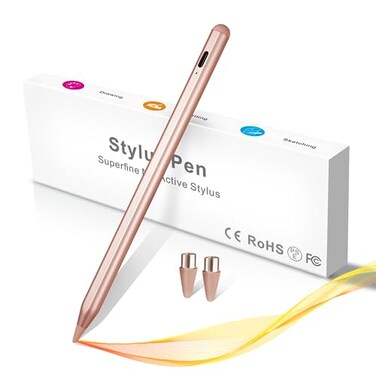 EDIVIA Active Stylus Pencil for Samsung Galaxy Tablet A9 A8 A7New Plastic Point Tip with Precise and Accurate Drawing Pencil Compatible with Samsung Galaxy Tablet A9 A8 A7 Stylus PenPink