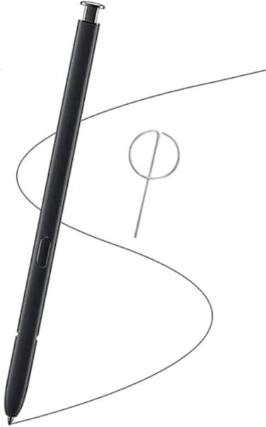 Dakexiong Galaxy S23 Ultra Stylus Pen Replacement for Samsung Galaxy S23 Ultra S23 Ultra 5G Galaxy S23 Ultra S Pen WithoutBluetooth Eject PinPhantom Black