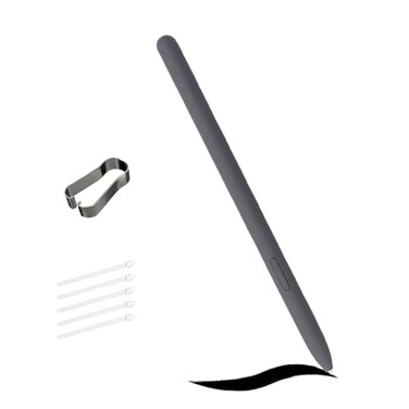 Dogxiong Grey Galaxy Tab S9 FE S Pen for Samsung Galaxy Tab S9 FE Stylus Pen Replacement Free 5 Tips for Samsung Galaxy Tab S9 FE Stylus S Pen
