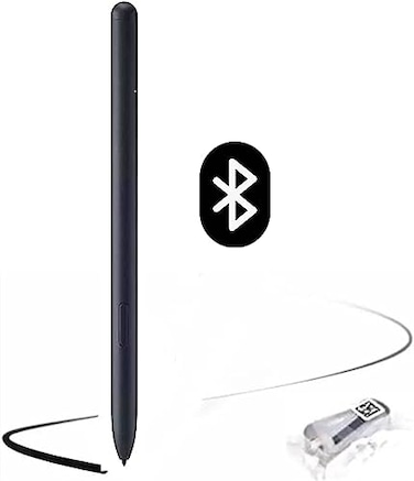 JMBTQ Galaxy Tab S8 Stylus Pen WithBluetooth Replacement for Samsung Galaxy Tab S8S8 PlusS8 Ultra All Verisons TibsNibs Black