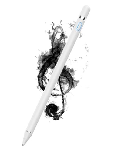 CMARS Stylus Pen for Touchscreen Rechargeable Universal iPad Pen for Tablet Digital Pens Fine Point Stylist Pen Compatible with Android iOS iPhone iPadiPad miniProAir and More TabletPhone