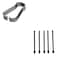 Dakexiong 5 Pack Galaxy Tab S9 Ultra S Pen Tips for Samsung Galaxy Tab S9 S Pen Tips for Galaxy Tab S9 Plus Stylus Pen Nibs Replacement Black 1 Tweezer