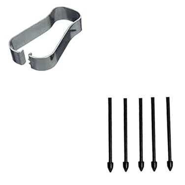 Dakexiong 5 Pack Galaxy Tab S9 Ultra S Pen Tips for Samsung Galaxy Tab S9 S Pen Tips for Galaxy Tab S9 Plus Stylus Pen Nibs Replacement Black 1 Tweezer