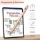 EDIVIA Electronic Stylus Pen for Lenovo Tab M10 M11 PlusNew Plastic Point Tip with Precise and Accurate Drawing Pens Compatible with Lenovo Tab M10 M11 Plus Stylus PencilPink