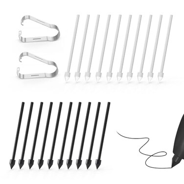 SSS&Acirc;&middot;GRGB SSSGRGB 20 PCS TipsNibs Replacement for Samsung Galaxy Tab S9S9FES9 Ultra S8S8S8 Ultra S7S7S7 FE S6S6 Lite Note1010 Plus10 Lite Note 20S21S22S23S24 Ultra S PenKindle Scribe Pen