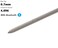 WZF S24 Ultra S Pen WithBluetooh Replacement for Samsung Galaxy S24 Ultra 5G All Versions Stylus Pen 4096 Pressure Senesor with 5PCS TipsNibs Light Gray