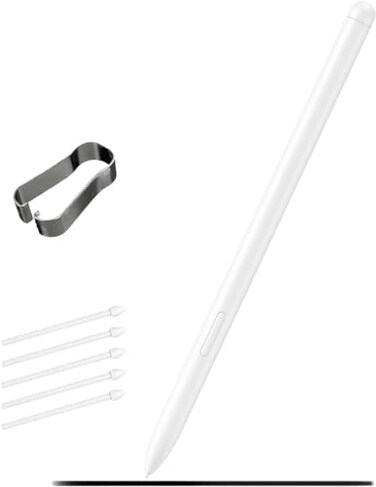 Dakexiong Beige Galaxy Tab S9 FE S Pen for Samsung Galaxy Tab S9 FE Stylus Pen Replacement Free 5 Tips for Samsung Galaxy Tab S9 FE Plus Stylus Pen