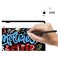 HQB-STAR 2 Pack Galaxy Tablet S6 LiteS7S8S9 Series Stylus Pen Replacement for Samsung Galaxy Tab S6 Lite S7 S8 S9 S9 Plus S9 Ultra S9 FE Stylus Pen 10 TipsNibs NO Bluetooth White