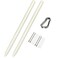HQB-STAR 2 Pack Galaxy Tablet S6 LiteS7S8S9 Series Stylus Pen Replacement for Samsung Galaxy Tab S6 Lite S7 S8 S9 S9 Plus S9 Ultra S9 FE Stylus Pen 10 TipsNibs NO Bluetooth White