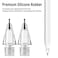 LOVE MEI Replacement Pencil Tips for Apple Pencil ProPencil Pro Tips fit for Apple 2nd 1st Gen USBCand Logitech Crayon Digital PencilNeedle Pencil Tips with CaseNoiseless IPad Pro Pencil Sets4B2B Whit