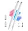 fllynewrite 2in1 Stylus Pen for Samsung Galaxy Tab A11A11A9A97 LiteA7A8A8 Plus Stylus for iPadiPhoneFireLenovoPixel Tables All AndroidiOS Touch Devices 2StylusWhite