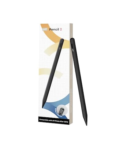 eiP Pencil 2 for iPad 20262018 Magnetic Stylus with 01mm Precise 2X Durable Tips for iPad A16116th Gen iPad Pro 1291113 M4 iPad Air 35M2M3M4 iPad mini 56 Black
