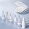 TODXARZC Replacement Pencil Tips for Apple Pencil Pro Fine Point Metal Tip for Apple Pencil 2nd Generation and 1st GenerationApple Pencil USBC WearResistant Precise Control ipencil Tips Sets with Case