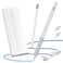 OASO Stylus Pen Tilt Drawing Palm Rejection Stylus Pencil for Apple iPad 678910 Mini 56 Air 345 Pro 11129 M2M3M4M5 Include Pencil Grip Extra Tips Universal Stylus White