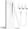STYLUSLINK Pencil for ipad Apple Pencil 1st 2nd Generation Pro USB C Alternative10 Mins Fast Charge Stylus Pen for iPad 6 7 8 9 11 10th Generation iPad Mini 7 6 5th iPad Air 3 4 5th M2 M3 iPad Pro 131