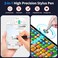 GUUGEI Capacitive Stylus Pen 4Pack2 in 1 Precision Series Fibre Tips Universal Touch Screens Stylist Fine Point Disc Touchscreen Pencil Compatible for iPhoneiPadAndroidTablet