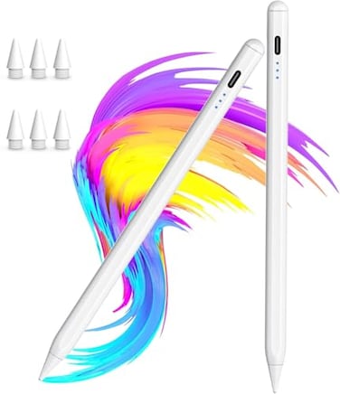 EcoPestuGo 2PackStylus Pen for Apple iPad 20182026 A16 11109876iPad Mini A17 Pro65iPad Air M4M3M2 111354iPad Pro M5M4 1312911 USBC Fast Charging PencilPixelPerfect Tilt Sensitivity