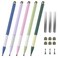 Bopomofo Stylus Pen for Touchscreen5 PCS 2in1 Magnetic Stylus Pen High Sensitivity Precision StylusExtended Pen Body DesignCompatible with Touch Screens9 Tips 3 Magnetic Sheets