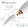 SIXFU Replacement Pencil Tips for Apple Pencil Durable Pencil Nibs Set for Apple Pencil Tip12 PCS