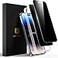 UNBREAKcable Privacy Screen Protector for iPhone 14 Pro Shatterproof Tempered Glass True 28Anti Spy 9H Hardness Easy Installation Frame Black Protector for iPhone 61 2 Pack