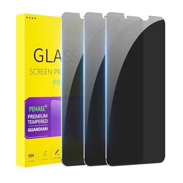 PEHAEL 3 Pack for iPhone 11iPhone XR Privacy Screen Protector AntiSpy Tempered Glass Film 9H Hardness Easy Installation Bubble Free 61 inch